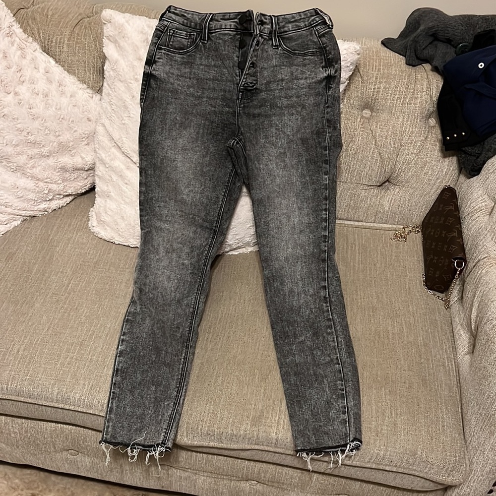 Old navy high rise rockstar skinny jeans size 2